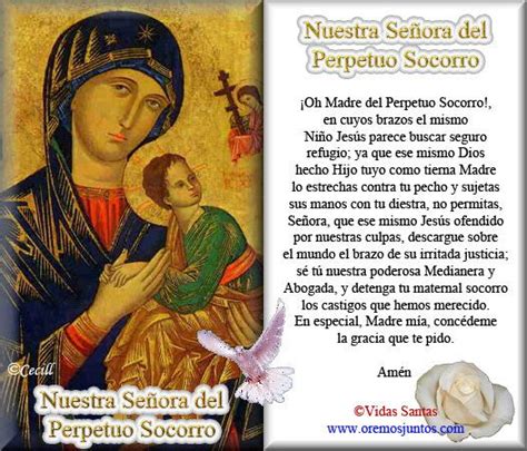 Oración a la Virgen del Perpetuo Socorro Por Los Hijos