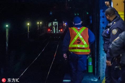 紐約地鐵站一男子跌落月台致死 列車停運1小時 每日頭條