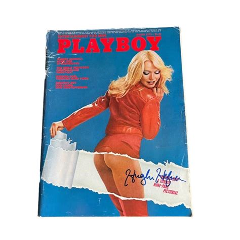 At Auction Hugh Hefner Signed March Playboy Magazine