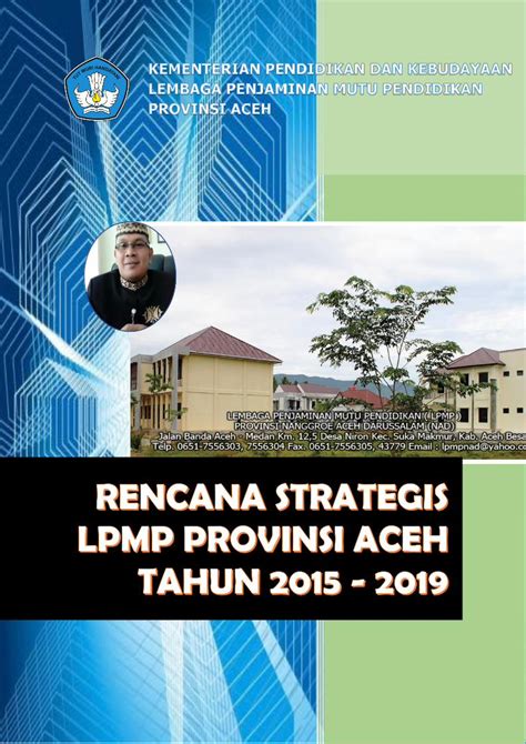 Pdf Rencana Strategis Lpmp Provinsi Aceh Tahun Kami Dalam