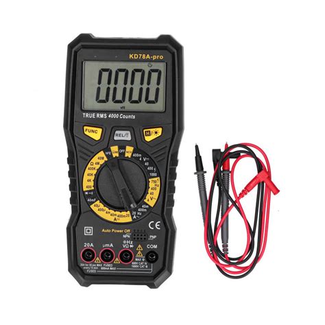 Multifunction Digital Multimeter True RMS Intelligent LCD Autoranging