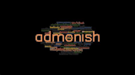 ADMONISH: Synonyms and Related Words. What is Another Word for ADMONISH ...