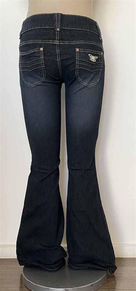 Fp0791 Vintage Flare Jeans Face Off Australia