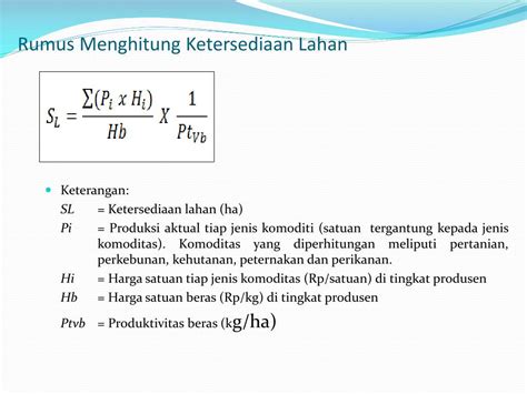 Ppt Analisis Daya Dukung Lahan Daerah Aliran Sungai Das Walikan