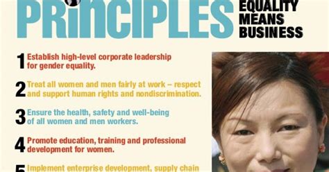 Womens Empowerment Principles Equality Means Business Myanmar