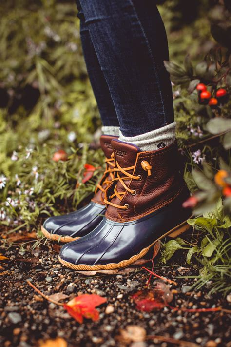 The It Boot For Fall The Waterproof Sperry Saltwater Duck Boot Is