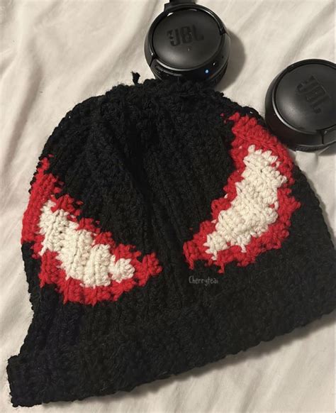 Crochet Spider Man Beanie In Crochet Square Patterns