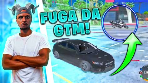 É ASSIM QUE DA FUGA DA GTM NO CIDADE ALTA GTA RP YouTube