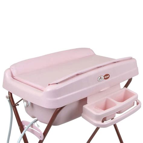 Banheira Para Bebe Rosa - Banheira Para Bebe Infantil Com Trocador Rosa Millenia Mon Amour ...