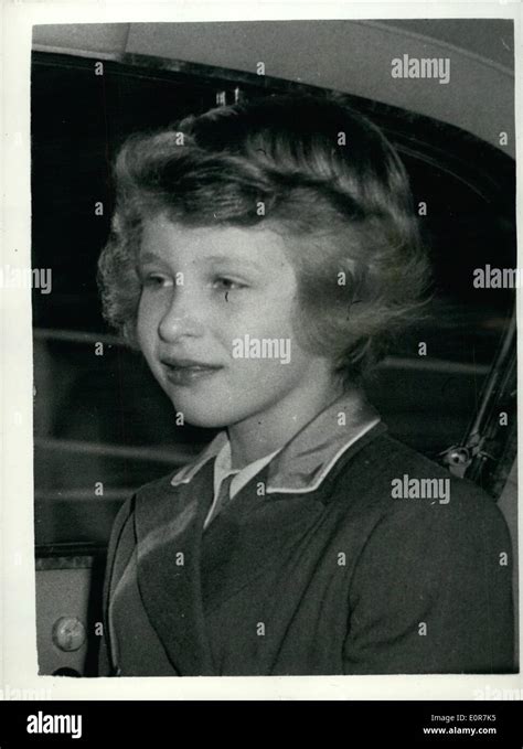 May 05 1958 Princess Anne Leaves Great Ormond Street Hospital Princess Anne Left Great