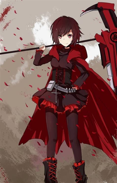 Ruby Rose Rwby In 2020 Rwby Rwby Characters Rwby Anime