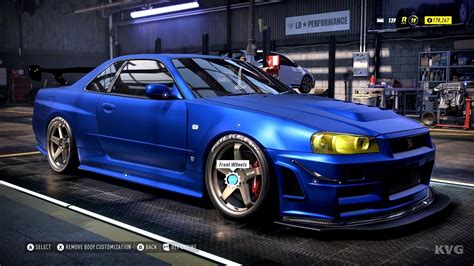 Need For Speed Heat Nissan Skyline GT R V Spec 1999 Customize