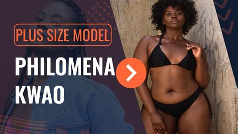 Philomena Kwao Curvy Plus Size Model Biography Wiki Age Weight