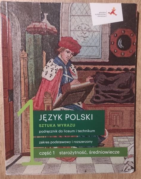 Język Polski Sztuka Wyrazu podręcznik dla kl 1 cz1 Smolec Kup teraz