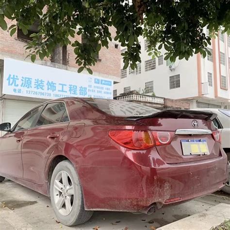 For Toyota Mark X Reiz Spoiler Year Glossy