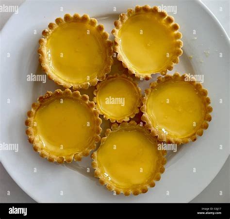 chinese egg tarts Stock Photo - Alamy