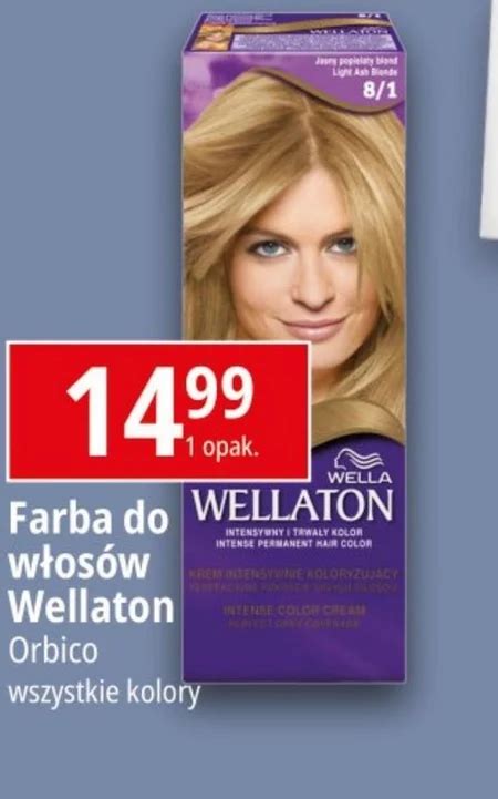 Farba Do W Os W Wellaton Promocja E Leclerc Ding Pl