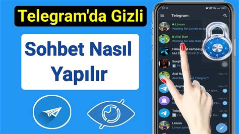 Telegram da Gizli Sohbet Seçeneği Nasıl Alınır Telegram Yeni