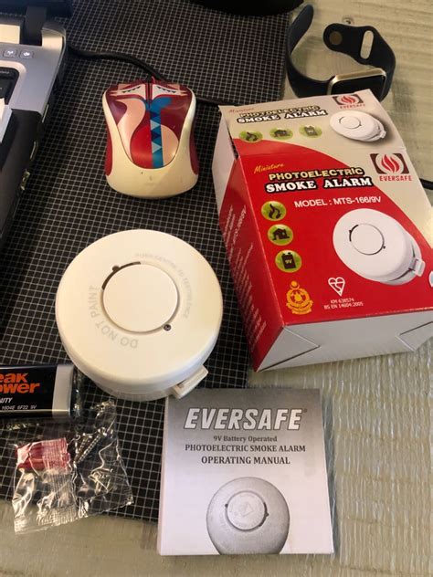 Eversafe Smoke Detector Furniture Home Living Security Locks