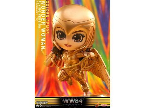Wonder Woman Cosbaby S Mini Figure Golden Armor Wonder Woman Flying Version Cm Hot