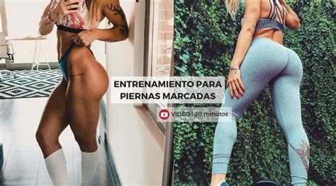 Rutina Para Piernas Marcadas 20 Minutos En Tu Casa Video Runfitners Gym Workouts Exercise