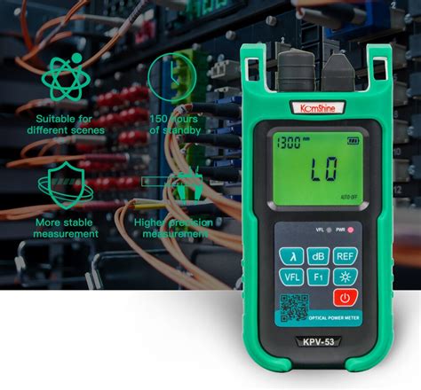 Komshine обновленный KPV-53 2-в-1 Оптический измеритель мощности ...