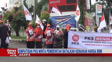 Simpatisan Pks Minta Pemerintah Batalkan Kenaikan Harga Bbm Inewspagi