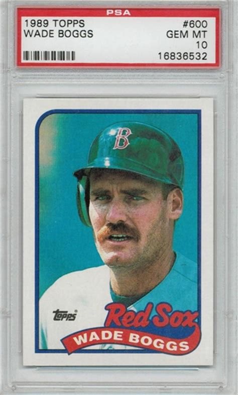 Baseball Wade Boggs Basic Topps Set The Larkin Collection Set Image