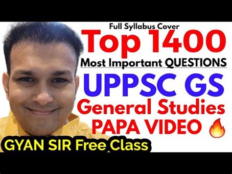 Top Uppsc Uppcs Most Important Gs Questions Answers Gk General