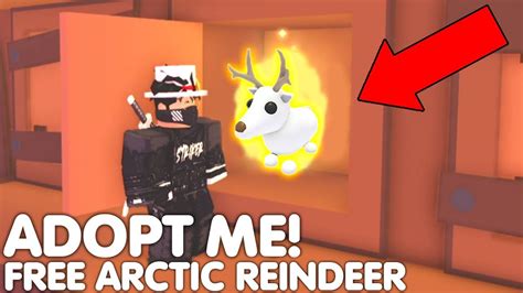 HURRY CLAIM THIS FREE ARCTIC REINDEER BEFORE ITS TOO LATE ADOPT ME