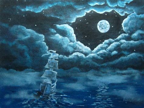 Ghost Ship Painting at PaintingValley.com | Explore collection of Ghost Ship Painting