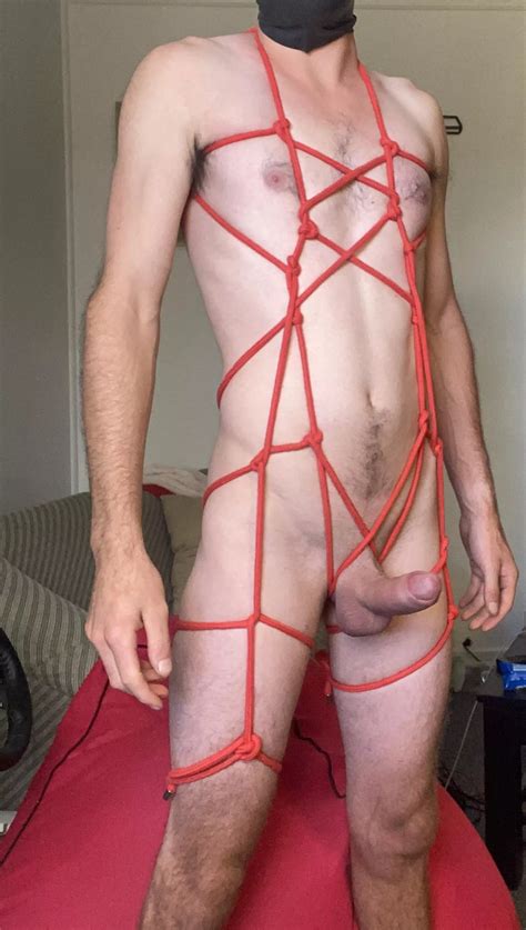 My Second Go At Doing A Self Tie Harness Nudes Ropebondage NUDE PICS ORG
