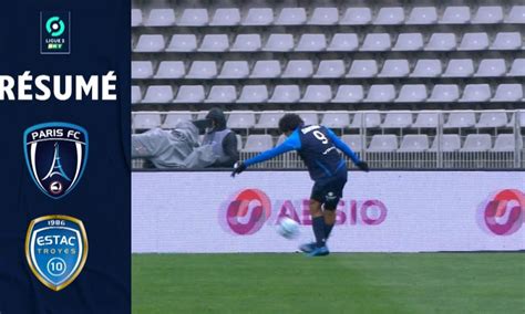 PARIS FC ESTAC TROYES 1 1 Résumé PFC TR3 2020 2021