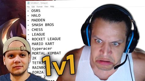 Tyler1 Practicing For The Tyler1 Vs Erobb221 Face Off Youtube