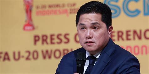 Erick Thohir Jadi Ketua Panitia Lokal Piala Dunia U Supaya