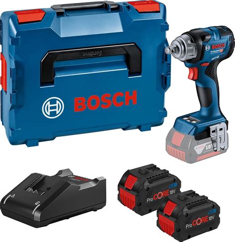 Bosch Akku Drehschlagschrauber GDS 18V 330 HC 2x 8 0 Ah ProCORE