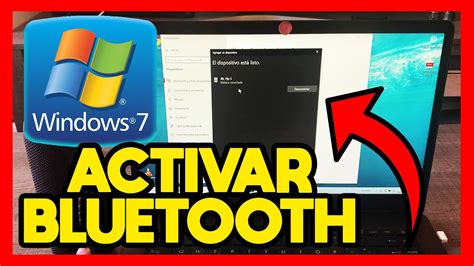 COMO ACTIVAR BLUETOOTH EN WINDOWS 7 YouTube