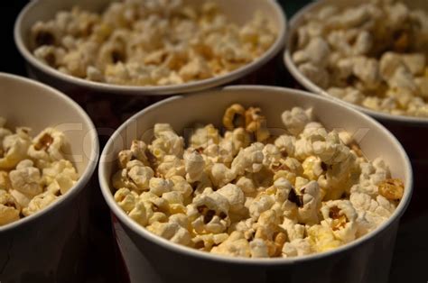 Popcorn Buckets at the Movies | Stock image | Colourbox