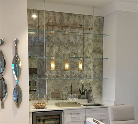 Antique Mirror Subway Tiles - Builders Glass of Bonita, Inc.