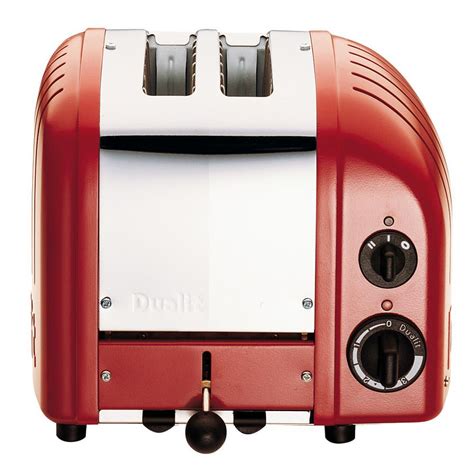 Apple Candy Red Dualit 2 Slice Classic Toaster Toasters