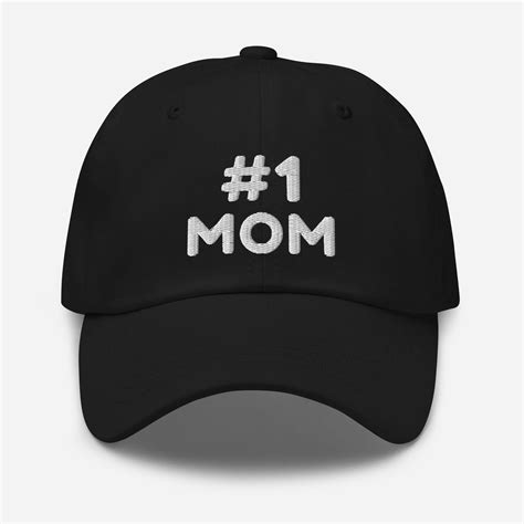 Number 1 Mom 1 Mom Hat Number One Embroidered Hat Etsy Mom Hats