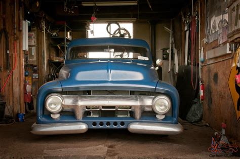 1954 Ford F100 Chopped Top Lead Sled Rat Rod Custom Hot Lowrider Custom