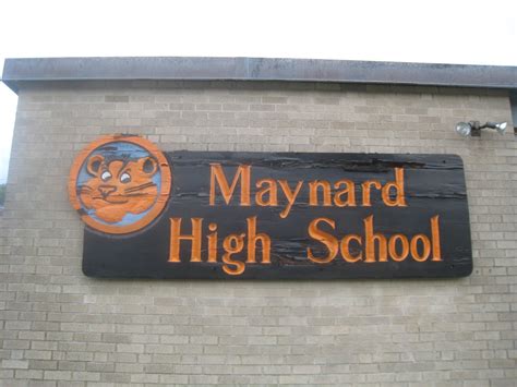 Maynard Life Outdoors and Hidden History of Maynard: Maynard High ...