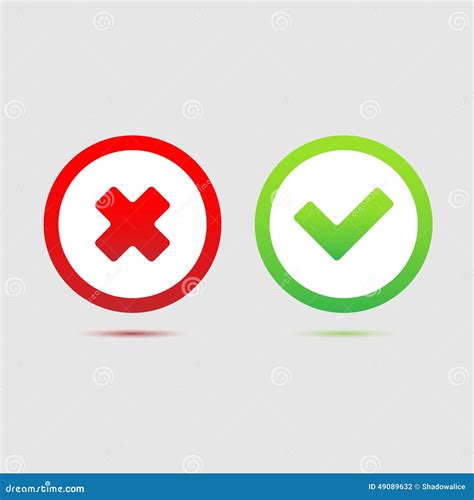 Check Mark Icon Great For Any Use Vector EPS10 Stock Vector