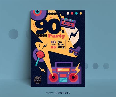 90s Poster Design