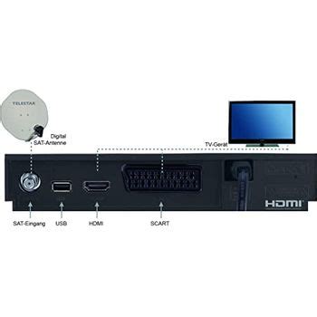 Telestar Digihd Ts Sat Receiver Hd Mit Aufnahmefunktion