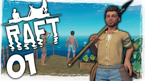 Huge Raft Update Ep 01 Ocean Survival Let S Play Raft Gameplay Youtube