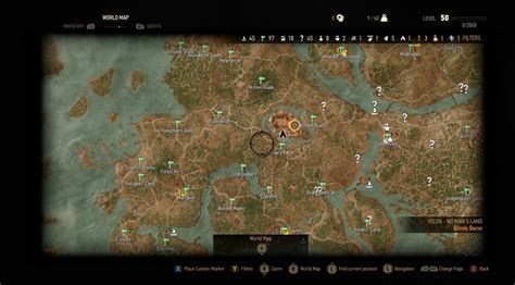 La Carte De The Witcher 3 Se Montre En Images Geeks And