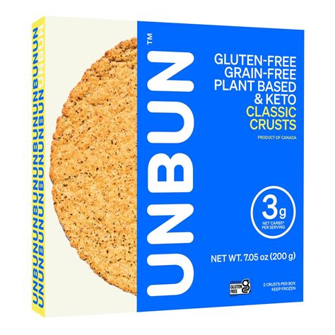 Unbun Gluten Free Plant Based Classic Pizza Crusts Shop Loaves At H E B