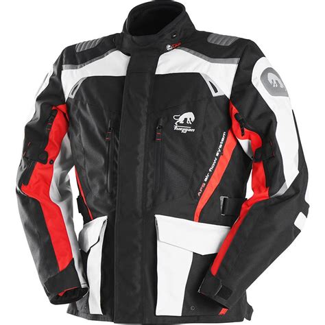 Veste APALACHES FURYGAN Noir Pearl Rouge MOTO AXXE FR Veste Moto